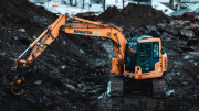 Erdbaumaschine Raupenbagger