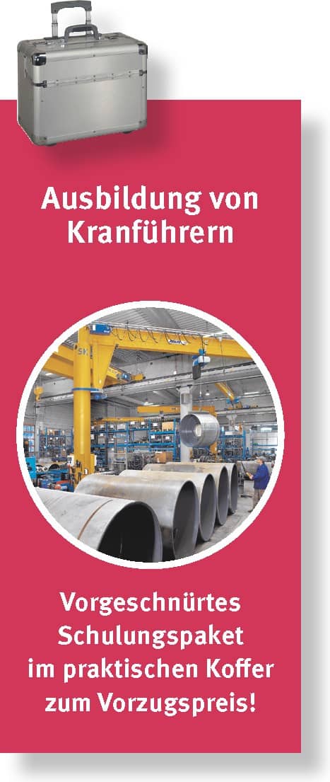 Startkoffer Kranführer-Ausbildung - Resch-Verlag und Bernd Zimmermann / IAG Mainz