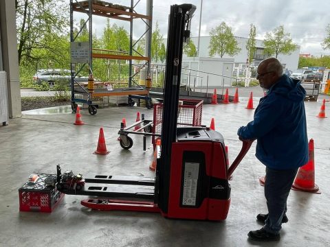 Mitgänger Flurförderzeug Ausbildung Übung