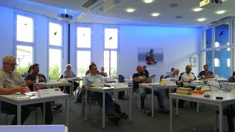 Linde Akademie Fortbildung mobile Arbeitsmittel 2022 Seminarsaal