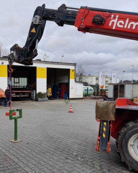 Übung Praxis Telekospstapler