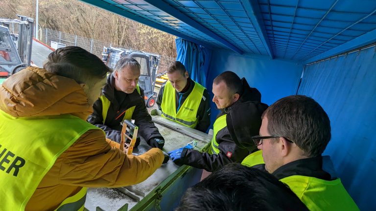 Timo Zimmermann Praxistag Ausbilder Ladungssicherung