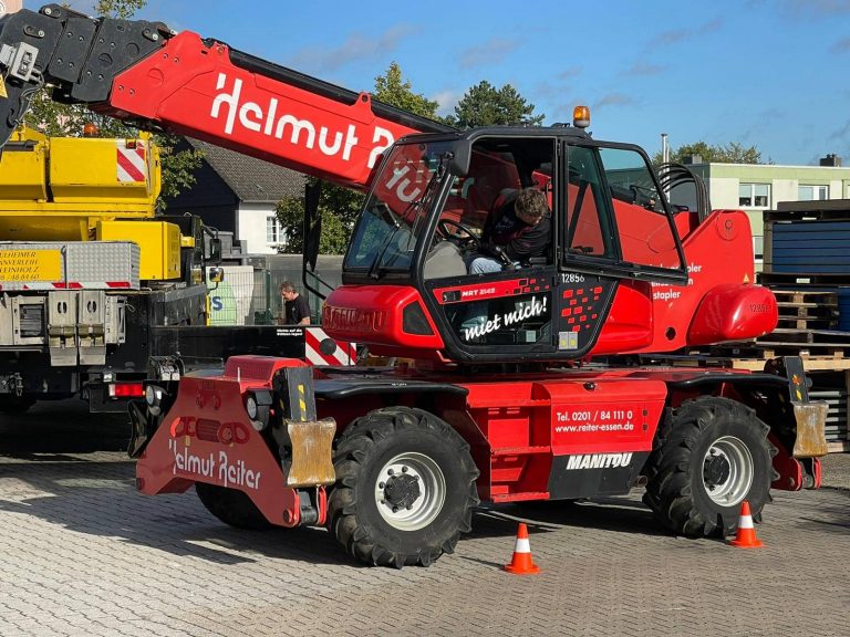 Teleskopstapler Parken