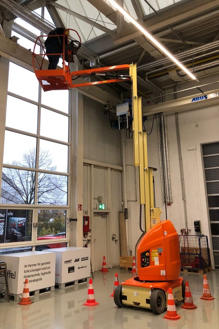 Gelenkteleskopbühne Linde Akademie Praxistag 16.11.2023