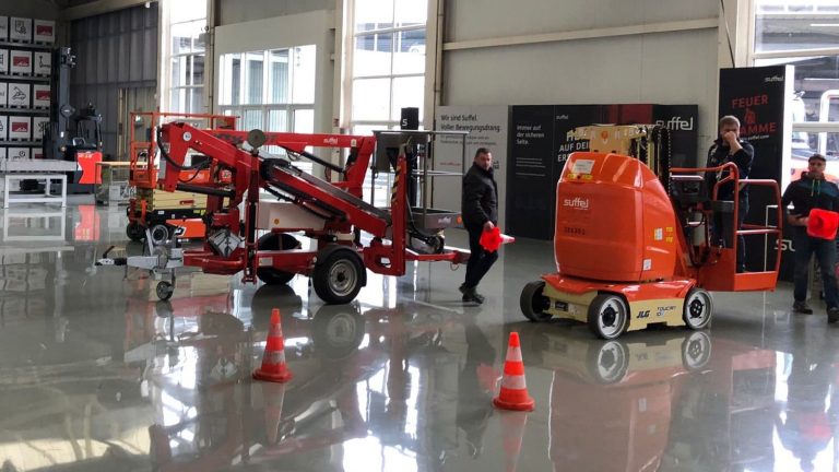 Hubarbeitsbühnen Linde Akademie Praxistag 16.11.2023