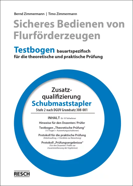Testbogen Schubmaststapler
