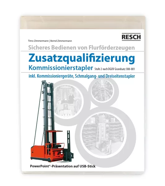 Präsentation Kommissionierstapler Zusatzqualifizierung