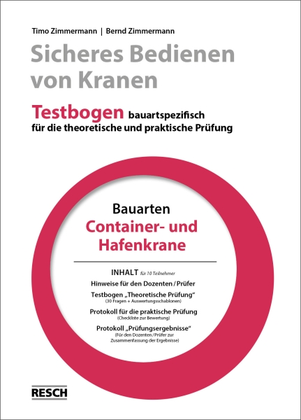 Testbogen Containerkrane und Hafenkrane 2025